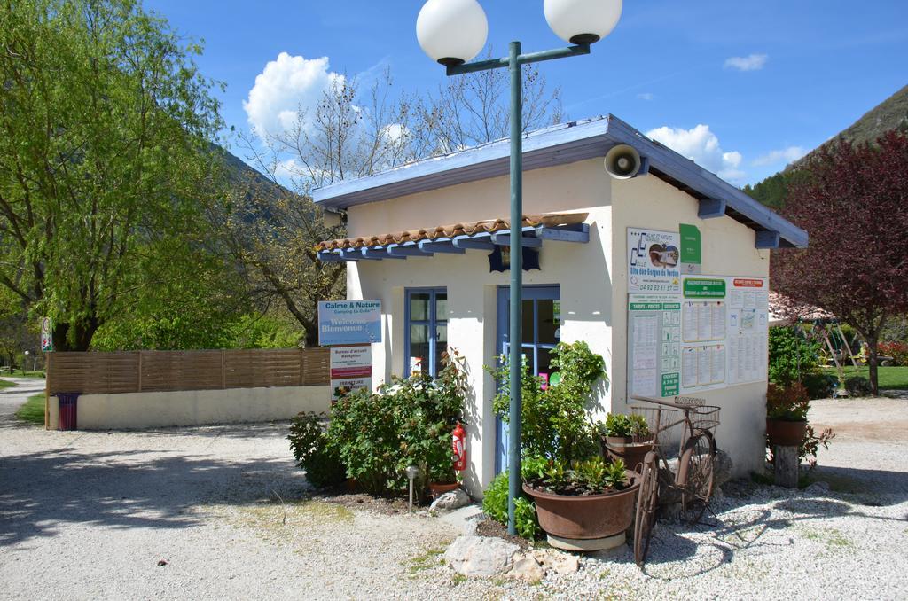 Camping Calme Et Nature Castellane Ngoại thất bức ảnh